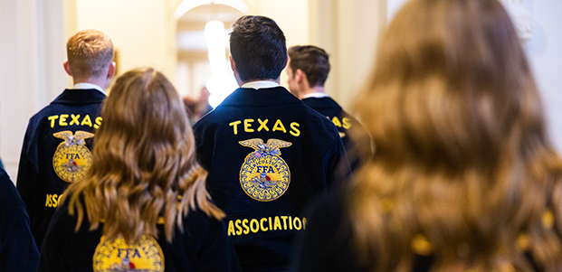 Texas FFA News - Texas FFA Members Attend Events to Increase